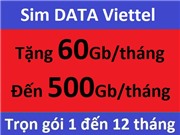 Sim DATA Viettel